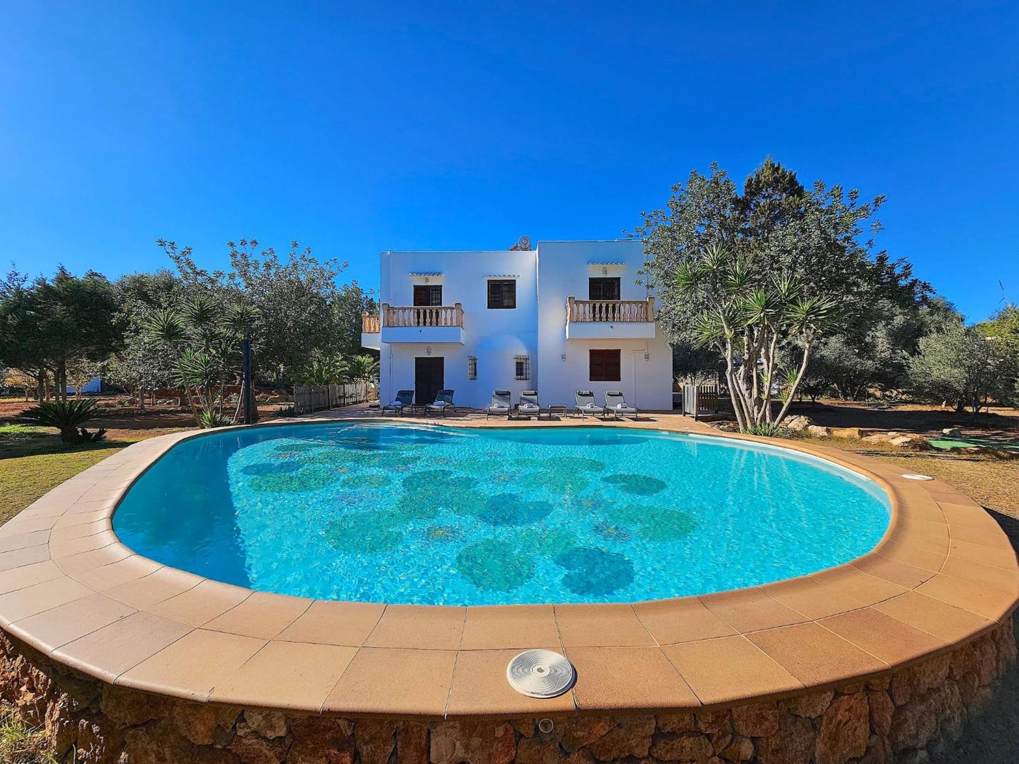 Cala Jondal "Can Amanaya" San José Esterno foto
